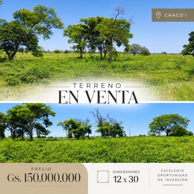 Vendo Terreno en Nueva Asunción 