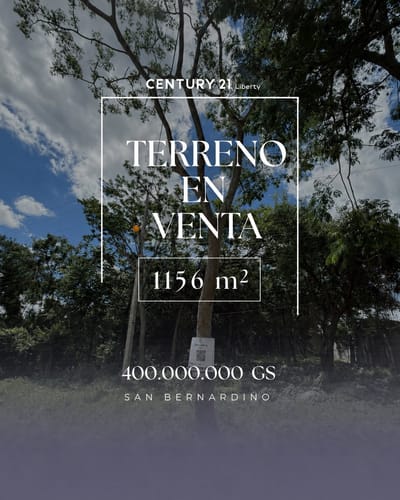 VENDO TERRENO EN SAN BERNARDINO 
