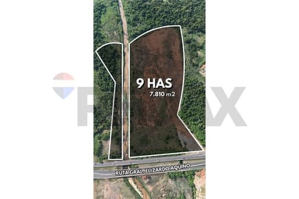 TERRENO DE 9.7 HECTÁREAS SOBRE RUTA PY03 ACCESO NORTE EN VENTA