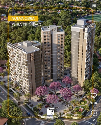 Exclusivo Departamento en Asunción: Vive el Lujo en Santísima Trinidad, a Minutos del Vibrante Distrito Perseverancia.