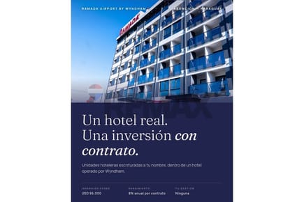Inversión inmobiliaria en Hotel.