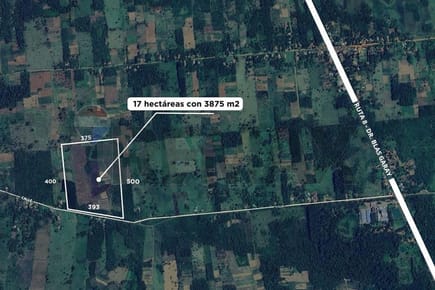 TERRENO DE 17 HECTAREAS EN YATAYTY DEL NORTE EN VENTA