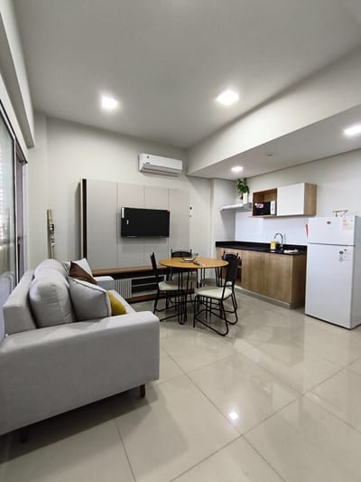 ALQUILER Depto Amoblado | 1 Dorm 37 m2 | Edif San Clemente Fdo - Fdo Zona Sur