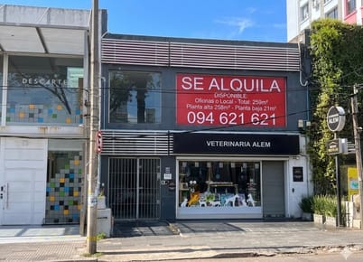 Local u oficinas en planta alta frente a Punta Carretas Shopping
