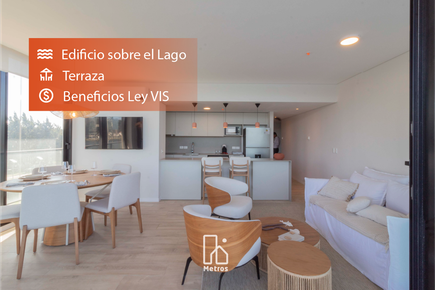 Venta apartamento 2 Dormitorios Carrasco Este sobre el Lago - Ley VIS - Amenities