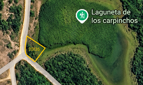 Terreno 1972 m2 en El Caracol a metros de la Laguna Garzón. Apto construcción. Financiación