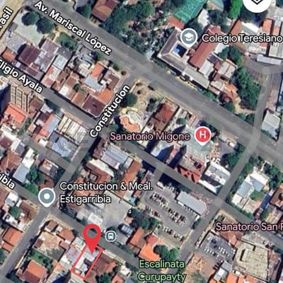 EN VENTA | Terreno De 434 m² Sobre Mariscal Estigarribia En San Roque