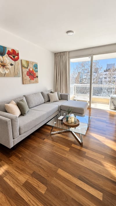 Apartamento en Alquiler | 1 Dormitorio Amoblado | Villa Biarritz | Piso 8 al Frente
