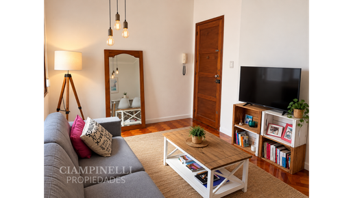 Apartamento de 1 Dormitorio con Balcón en Punta Carretas