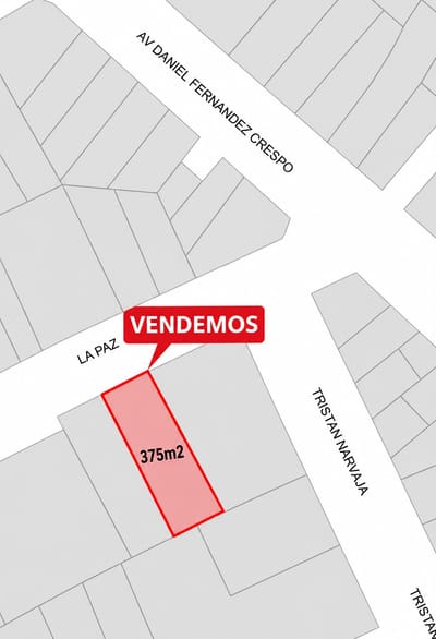 TERRENO GALPÓN CON CASA A RECICLAR: 375m2