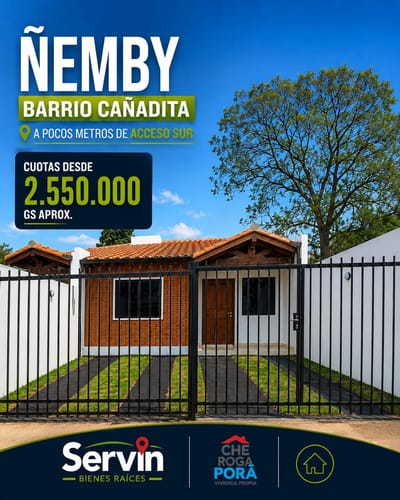Exclusiva Casa a Estrenar en Ñemby Cañadita: ¡Tu Nuevo Hogar de Ensueño!