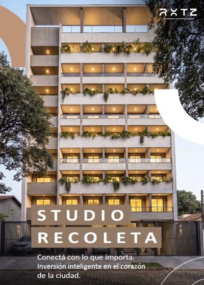 DEPARTAMENTOS EN VENTA EN EDIFICIO STUDIO RECOLETA