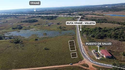 EN VENTA 6 LOTES EN YPANÉ-VILLETA