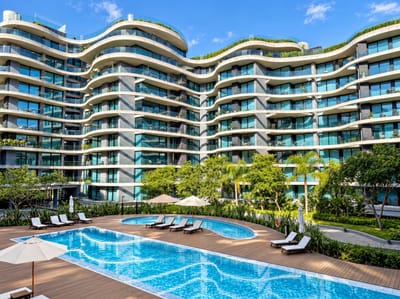 FORUM PUERTO DEL BUCEO - ALQUILER APARTAMENTO DE 1 DORMITORIO CON VISTA A LA PISCINA