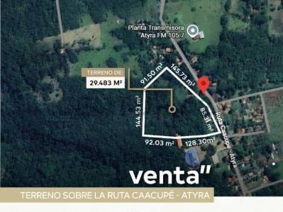 Terreno 3 ha Caacupe