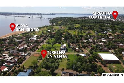 Amplio terreno en el Barrio San Isidro.