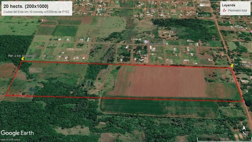 Oportunidad Única: Venta de 20 Hectáreas Estratégicas en el KM 10 Monday, Ideal para Inversión y Desarrollo. REF. FER 3