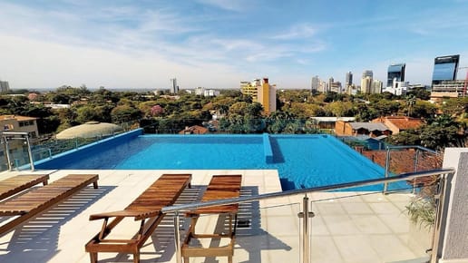 Departamento Amoblado en alquiler -  Salto Carmelo Tower (Las Lomas, a 350 m del Shopping del Sol).