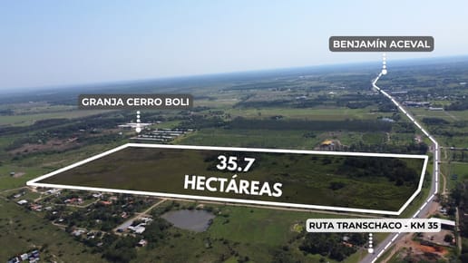 EN VENTA GRAN PROPIEDAD SOBRE RUTA TRANSCHACO-VILLA HAYES