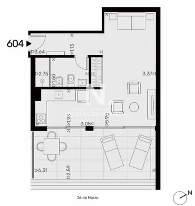 Apartamento en Venta