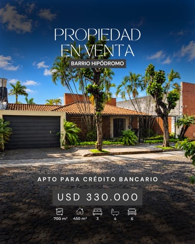 Casa en Venta - Zona Hipódromo