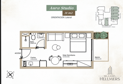Aura Japandi Residences: Moderno Departamento con Balcón y Piscina Infinity en Manorá, Asunción