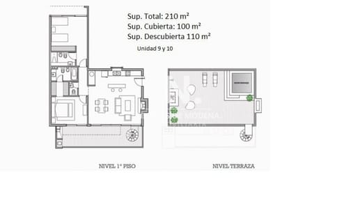 Vende apartamento de 2 dormitorios con terraza en Punta Ballena.