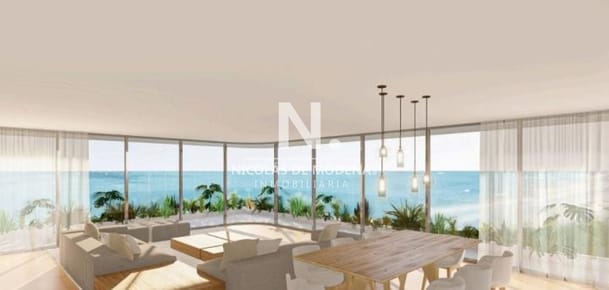 Departamento de 3 domritorios en venta con financiacion, Edificio Premium frente al mar