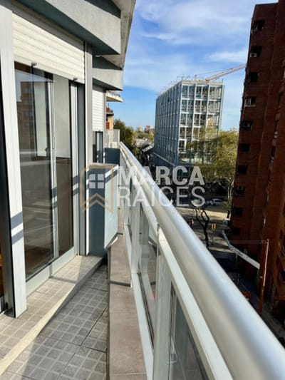 Alquiler 1 Dormitorio 2 Terrazas, Vista Despejada Cordon Sur Montevideo