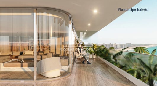 Unidad en proyecto Sofia del Mar,financiacion, Edificio Premium, 2 dormitorios en venta