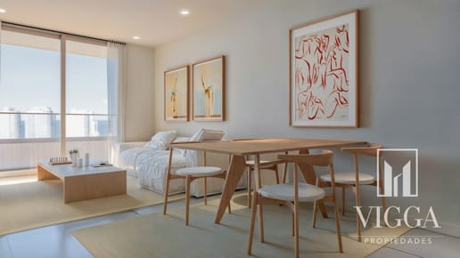 Apartamento En Venta 1 Dormitorio Y Medio