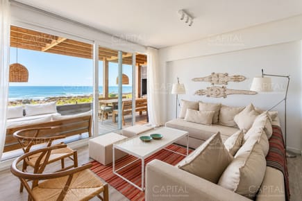 Excelente departamento frente al mar en Montoya