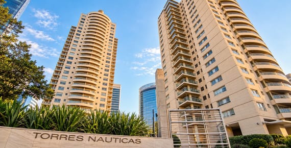 TORRE NAUTICAS –  VENTA APARTAMENTO 3 DORMITORIOS - 2 GARAJES (CON RENTA).