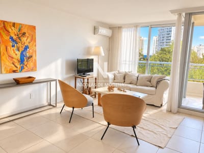 En venta apartamento de 2 dormitorios con balcon en Roosevelt, Punta del Este