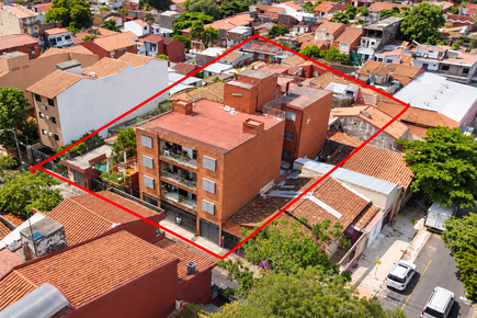 Edificio de renta en venta | Ciudad Nueva – Asunción  USD 340.000 | 13 departamentos + local comercial | Inmueble generando renta