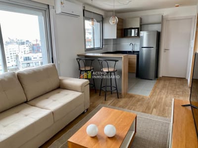 Alquiler apartamento 1 dormitorio amoblado  opcion garaje