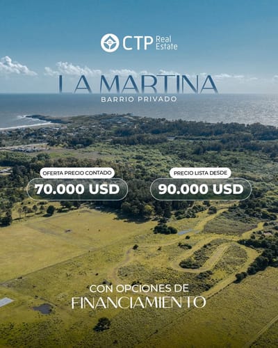 BARRIO PRIVADO - LA MARTINA