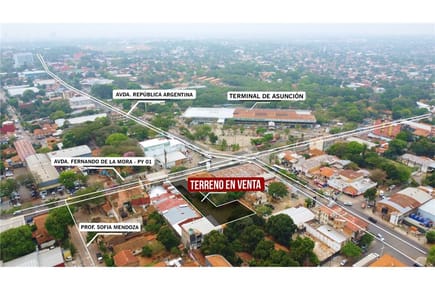 Vendo Terreno de 1202m2 sobre Avenida comercial