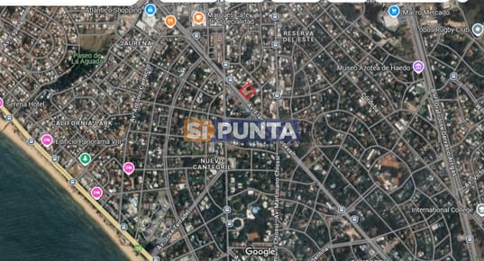 Terreno con capacidad de construcción de 21 piso.
