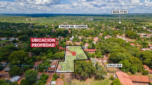 EN VENTA – AMPLIA PROPIEDAD DE 3.070 m² EN CAPIATÁ, KM 27