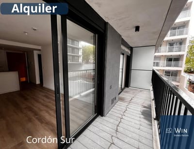 Apartamento 1 dormitorio, a estrenar, muy luminoso, Cordón Sur