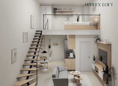 Moderno apartamento en venta a pasos del Shopping Mariscal.