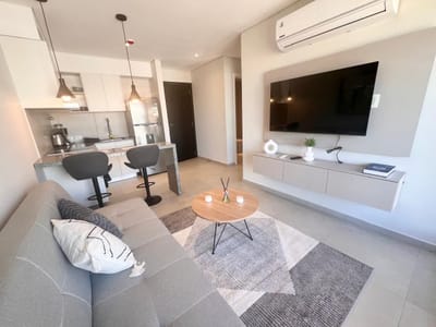 En Alquiler Departamento de 1 Habitación a Estrenar Amoblado en Villa Policial - Luque A560