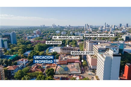 Vendo la mejor esquina de Villa Morra
