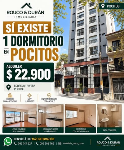 Gran Oportunidad en Pocitos !