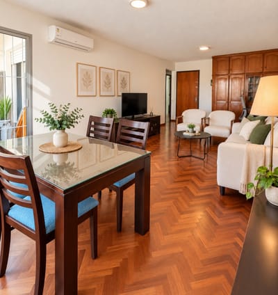 APARTAMENTO 2 DORMITORIOS CON TERRAZA Y GARAJE EN SOLANO ANTUÑA CON RENTA