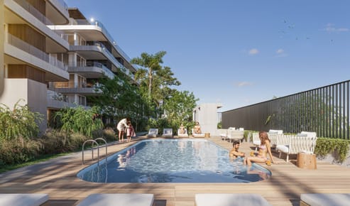 VENTA Apto 3 Dormitorios 2 baños - Piso 1 - Amplia terraza - Rambla Costanera Parque Carrasco