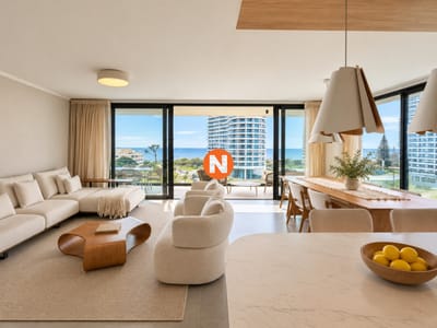 Excepcional apartamento con gran terraza y vista al mar