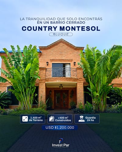 VENDO CASA DE LUJO EN LUQUE