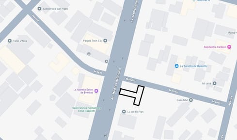 ? TERRENO EN VENTA SOBRE MÉDICOS DEL CHACO – EN ESQUINA